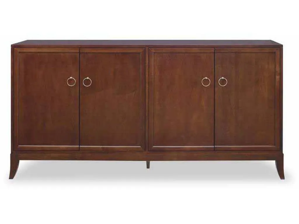 Century CR9-203 Details Case Four Door Low Credenza With Tray Drawers