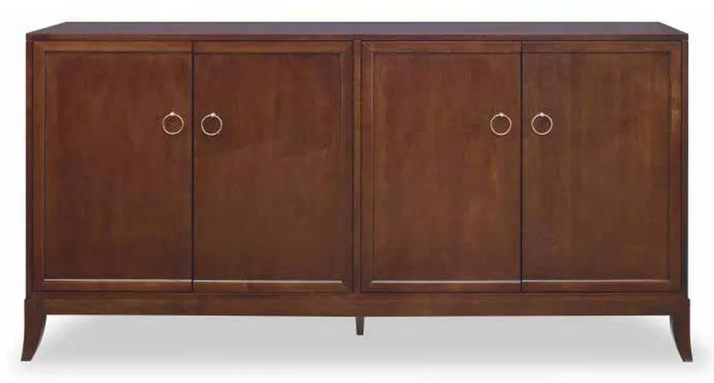 Century CR9-203 Details Case Four Door Low Credenza With Tray Drawers Century CR9-203 Details Case Four Door Low Credenza With Tray Drawers