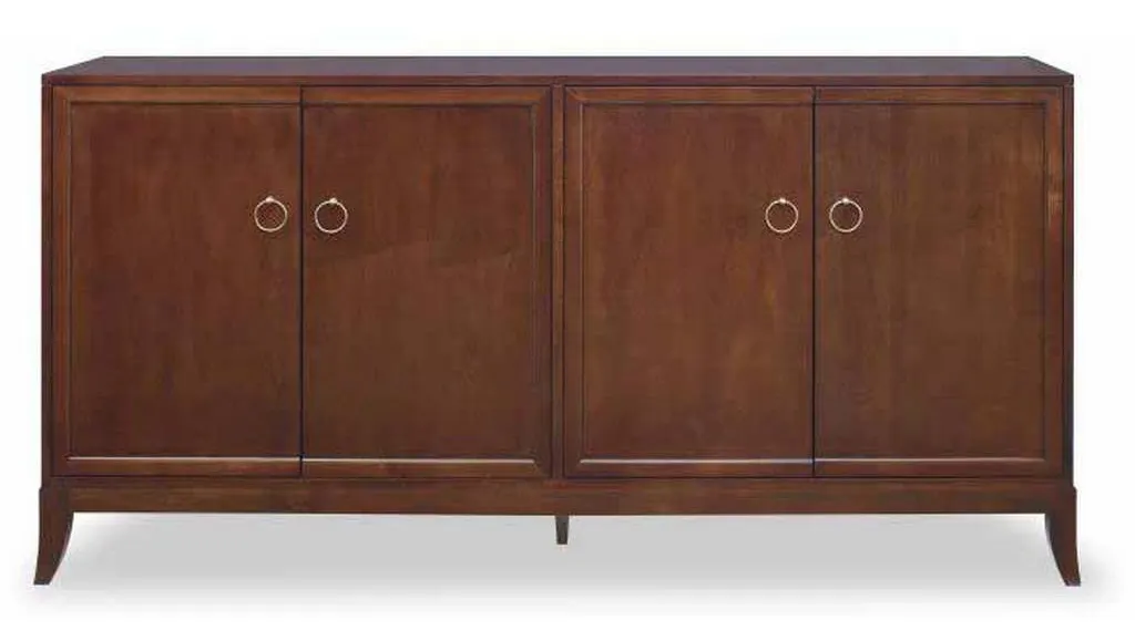 Century CR9-203 Details Case Four Door Low Credenza With Tray Drawers Century CR9-203 Details Case Four Door Low Credenza With Tray Drawers
