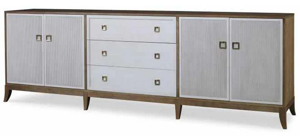 Century CR9-208-3 Details Case Four Door Three Drawer Low Credenza Century CR9-208-3 Details Case Four Door Three Drawer Low Credenza