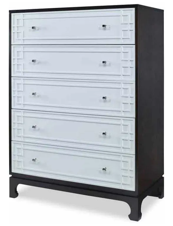 Century CR9-211 Details Case Five Drawer Low Chest Century CR9-211 Details Case Five Drawer Low Chest