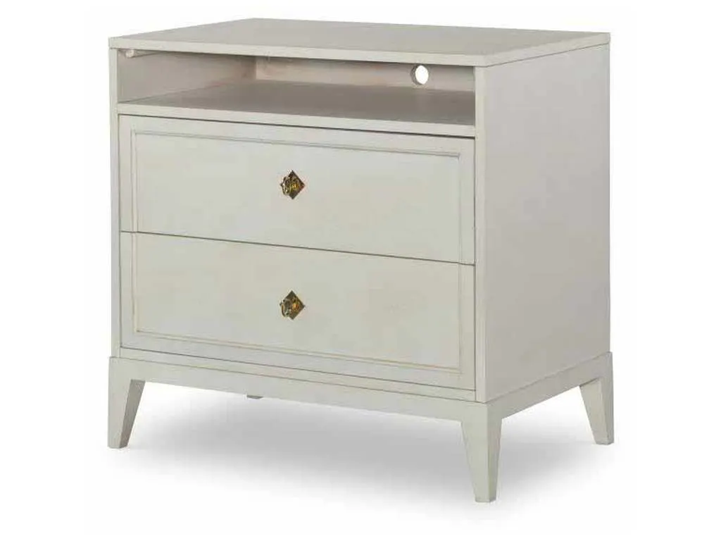 Century CR9-228 Details Two Drawer Nightstand