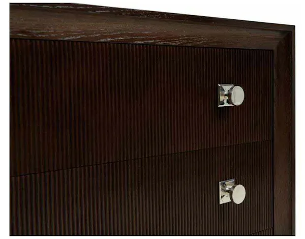 Century CR9-232 Details Three Drawer Small Nightstand Century CR9-232 Details Three Drawer Small Nightstand