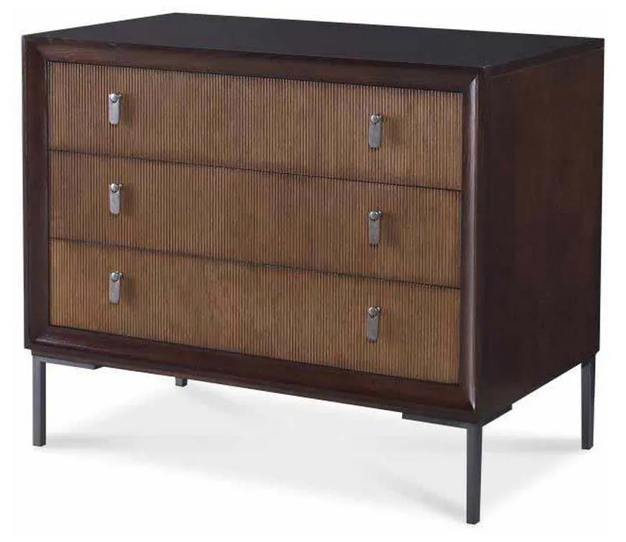 Century CR9-234 Details Three Drawer Large Nightstand Century CR9-234 Details Three Drawer Large Nightstand