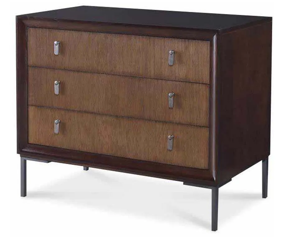 Century CR9-234 Details Three Drawer Large Nightstand Century CR9-234 Details Three Drawer Large Nightstand