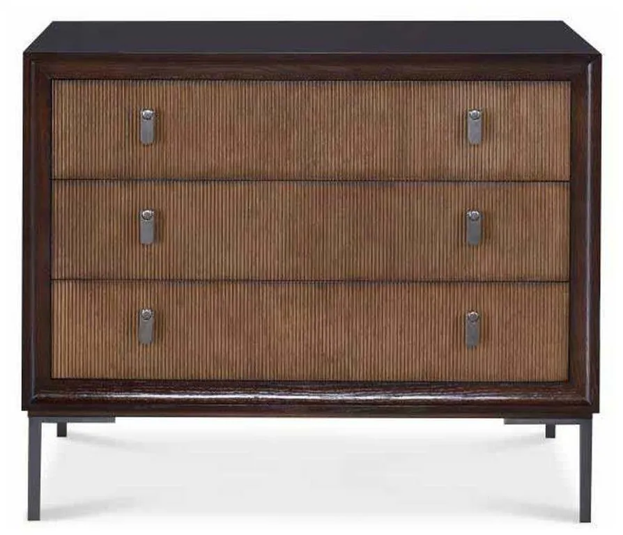 Century CR9-234 Details Three Drawer Large Nightstand Century CR9-234 Details Three Drawer Large Nightstand