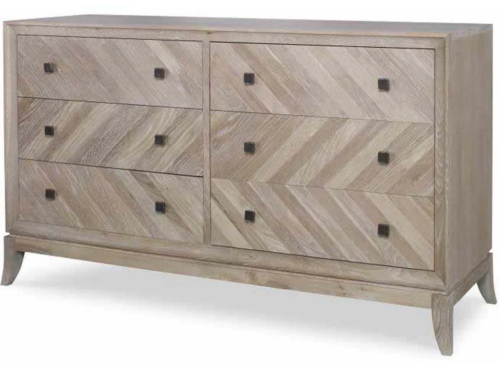 Century CR9-242 Details Case Six Drawer Low Dresser Century CR9-242 Details Case Six Drawer Low Dresser