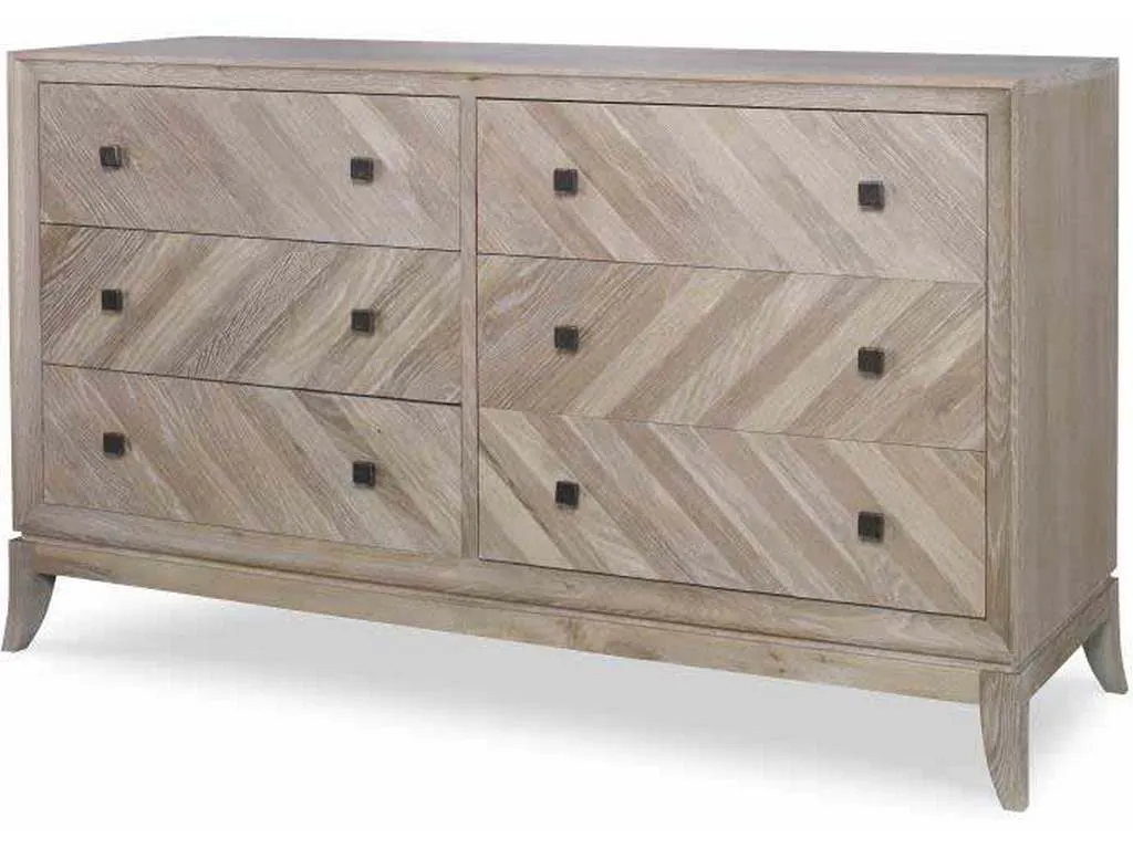 Century CR9-242 Details Case Six Drawer Low Dresser Century CR9-242 Details Case Six Drawer Low Dresser