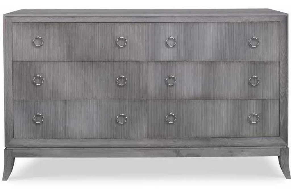 Century CR9-242 Details Case Six Drawer Low Dresser Century CR9-242 Details Case Six Drawer Low Dresser