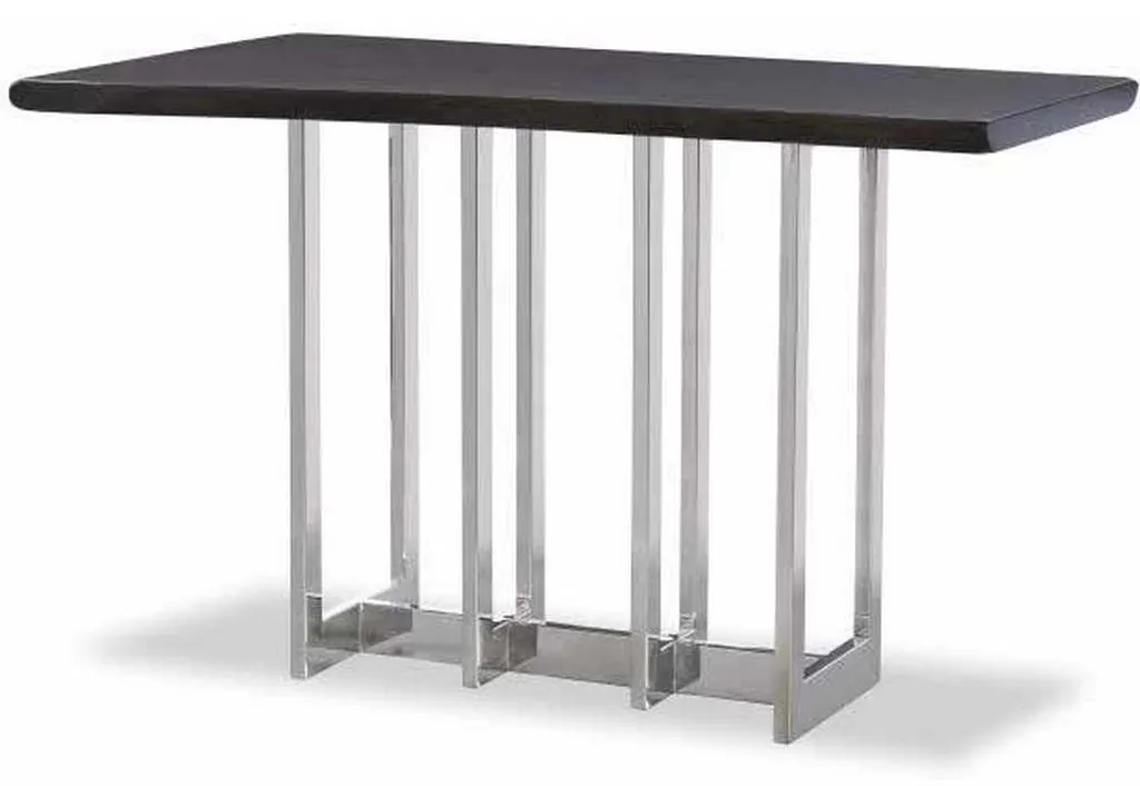 Century CR9-3-72-G-942 Details Live Edge 72 inch Guan Slab Console Polished Nickel Base Century CR9-3-72-G-942 Details Live Edge 72 inch Guan Slab Console Polished Nickel Base