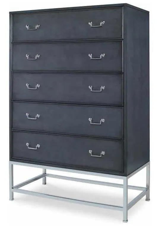 Century CR9-411 Details Case Five Drawer Tall Chest Century CR9-411 Details Case Five Drawer Tall Chest