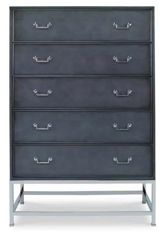 Century CR9-411 Details Case Five Drawer Tall Chest Century CR9-411 Details Case Five Drawer Tall Chest