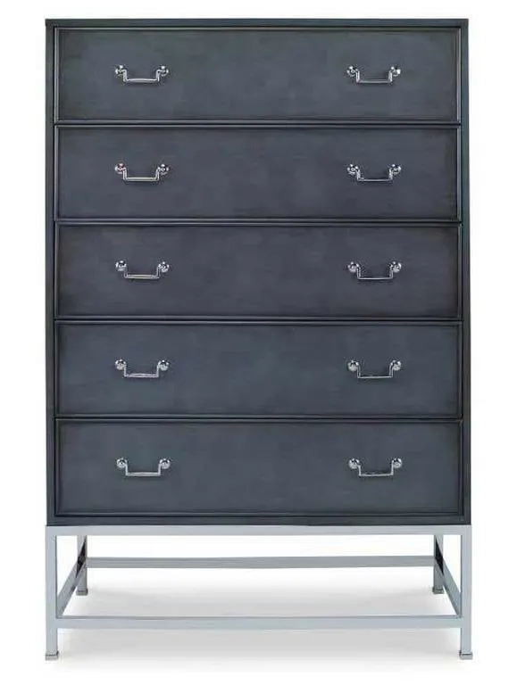 Century CR9-411 Details Case Five Drawer Tall Chest Century CR9-411 Details Case Five Drawer Tall Chest