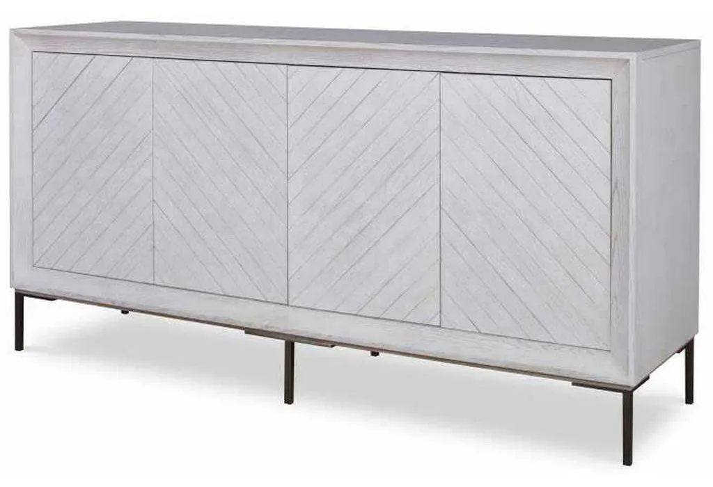 Century CR9-501 Details Case Four Door Wood Front Low Credenza Century CR9-501 Details Case Four Door Wood Front Low Credenza