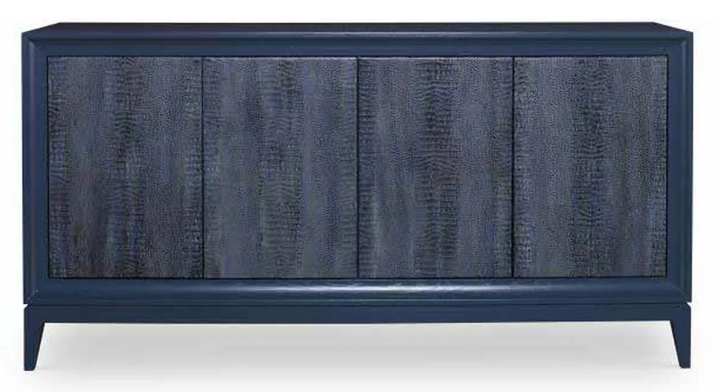 Century CR9-501EL Details Case Four Door Embossed Leather Front Low Credenza Century CR9-501EL Details Case Four Door Embossed Leather Front Low Credenza