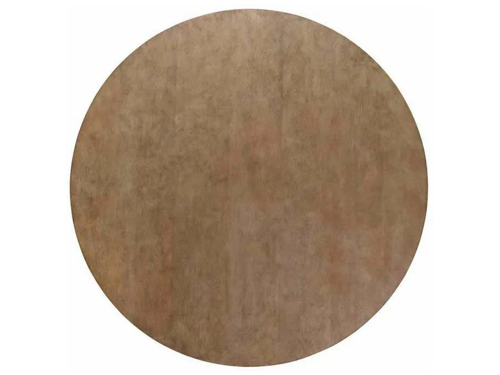 Century CR9-910T-5 Details Dining Round Wood Dining Table Top 66 inch 71 inch