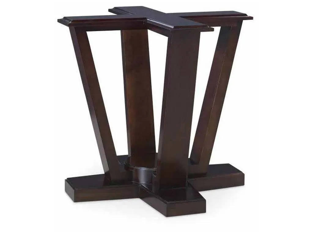 Century CR9-812BW-OK Details Dining Table Base For Wood Top