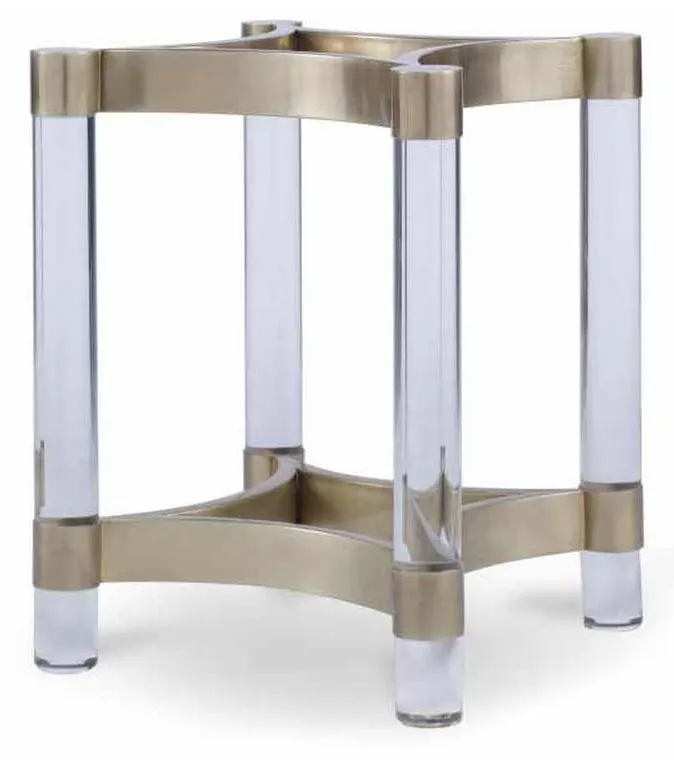 Century CRA-828B Details Dining Acrylic and Metal Dining Table Base Century CRA-828B Details Dining Acrylic and Metal Dining Table Base