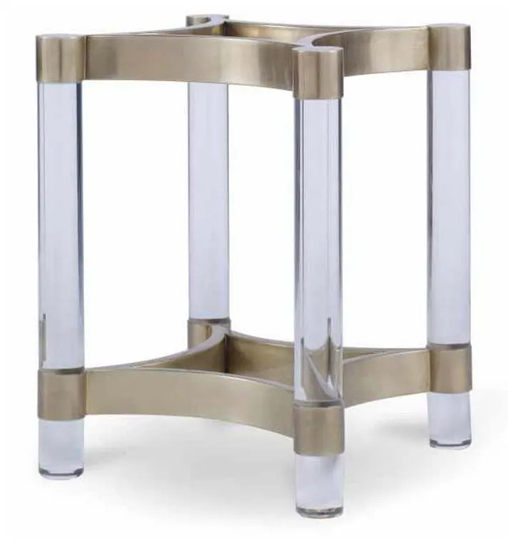 Century CRA-828B Details Dining Acrylic and Metal Dining Table Base Century CRA-828B Details Dining Acrylic and Metal Dining Table Base