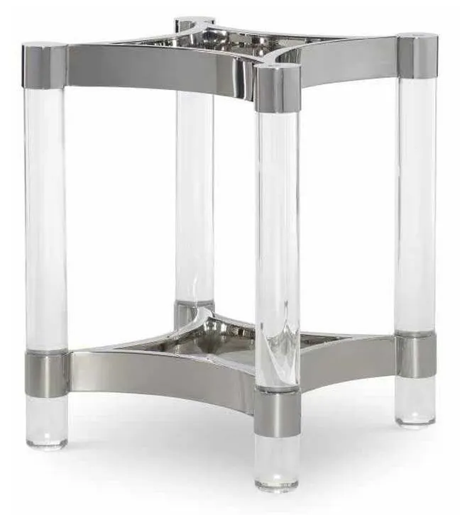 Century CRA-829B Acrylic and Metal Dining Table Base Century CRA-829B Acrylic and Metal Dining Table Base
