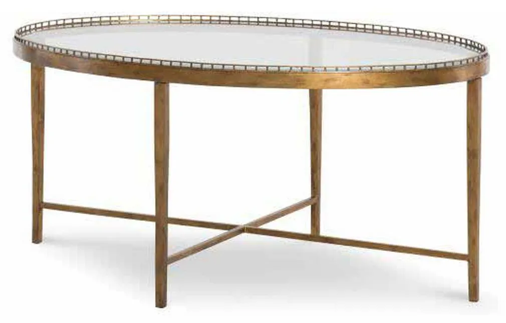 Century CSA-102-2 Logan Small Oval Cocktail Table Century CSA-102-2 Logan Small Oval Cocktail Table