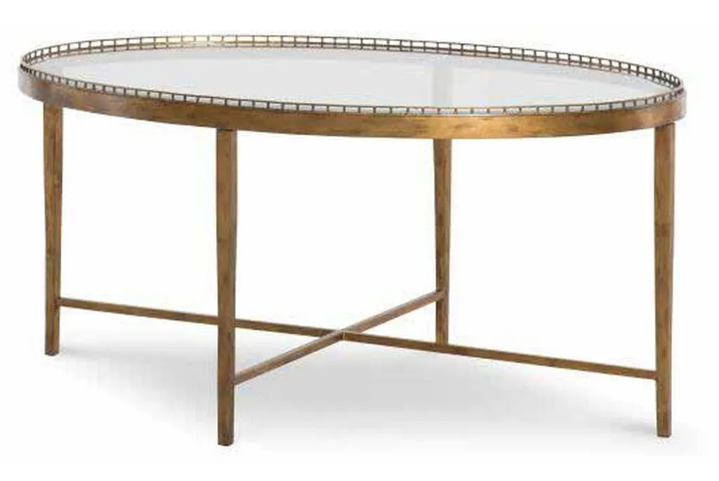 Century CSA-102-2 Logan Small Oval Cocktail Table Century CSA-102-2 Logan Small Oval Cocktail Table