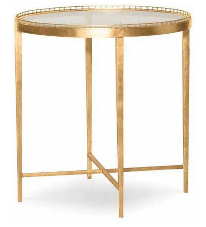 Century CSA-102-9 Logan Round Chairside Table Century CSA-102-9 Logan Round Chairside Table