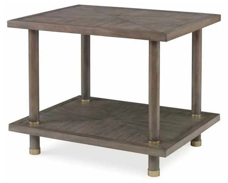 Century CT1005-MK Biscayne Side Table Mink Grey Century CT1005-MK Biscayne Side Table Mink Grey