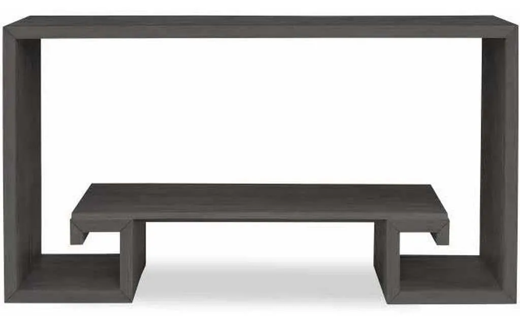 Century CT1006-MK Greek Key Console Mink Grey Century CT1006-MK Greek Key Console Mink Grey
