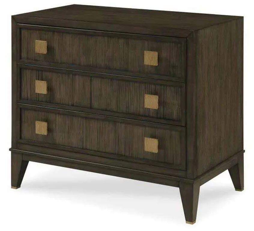 Century CT1008-MK Carlyle 3 Drawer Nightstand Mink Grey Century CT1008-MK Carlyle 3 Drawer Nightstand Mink Grey