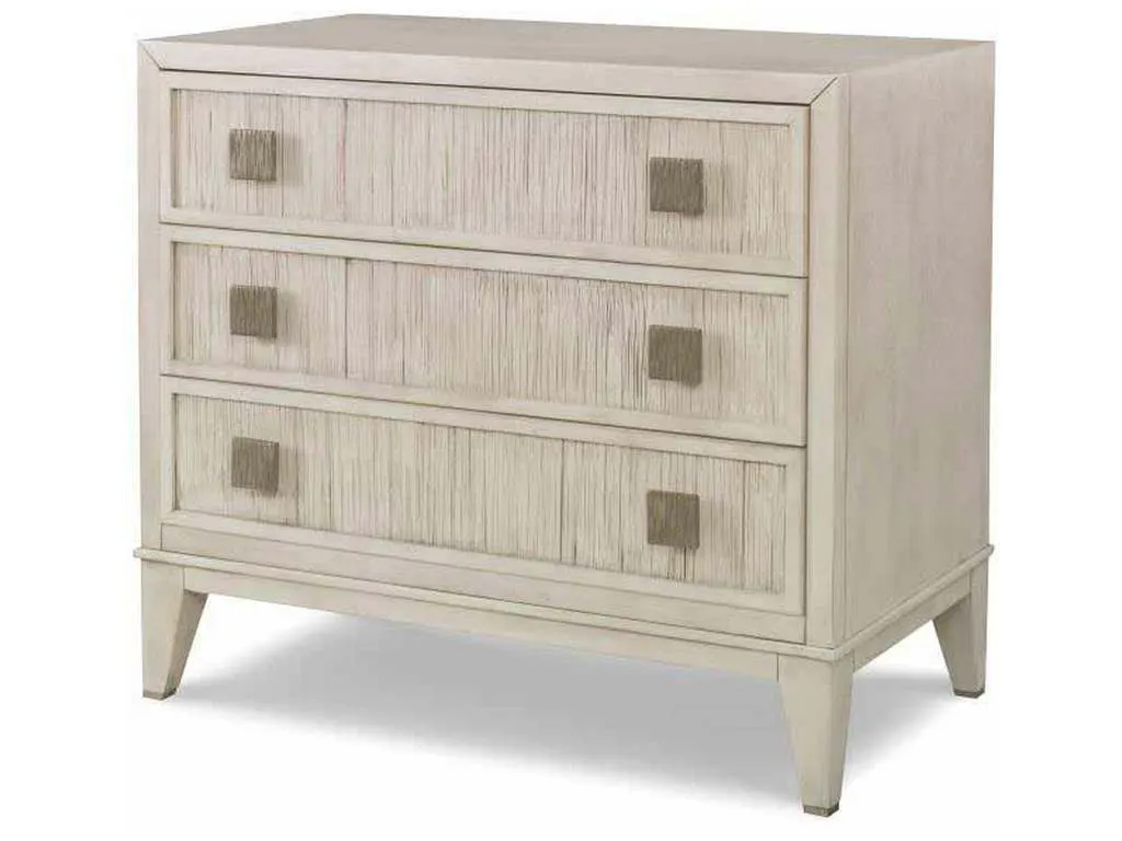 Century CT1008-PN Carlyle 3 Drawer Nightstand Peninsula