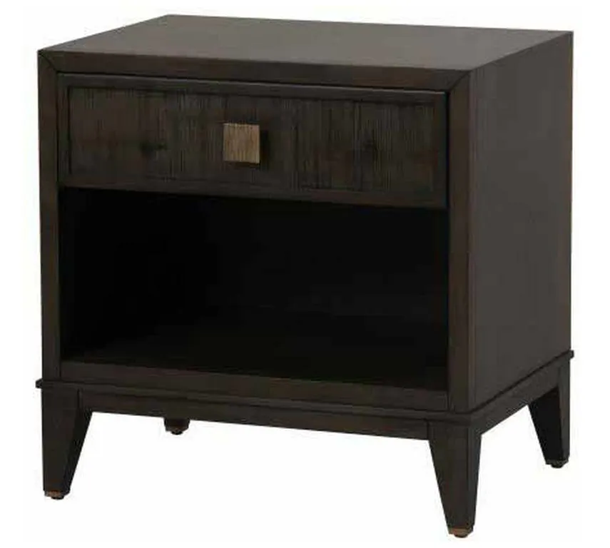 Century CT1010-MK Carlyle 1 Drawer Nightstand Mink Grey Century CT1010-MK Carlyle 1 Drawer Nightstand Mink Grey