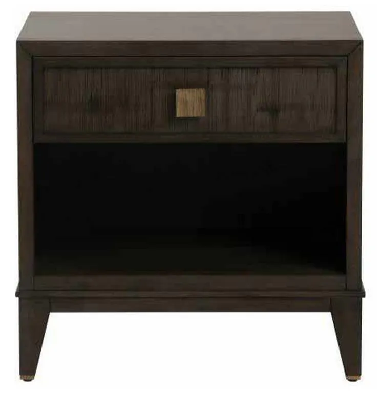 Century CT1010-MK Carlyle 1 Drawer Nightstand Mink Grey Century CT1010-MK Carlyle 1 Drawer Nightstand Mink Grey