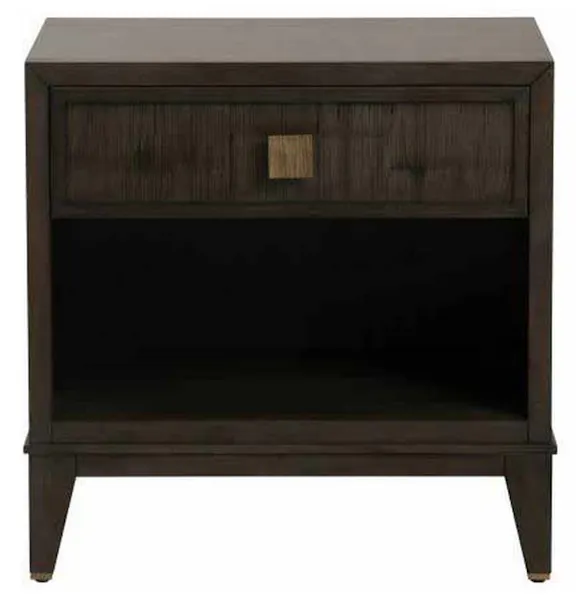 Century CT1010-MK Carlyle 1 Drawer Nightstand Mink Grey Century CT1010-MK Carlyle 1 Drawer Nightstand Mink Grey