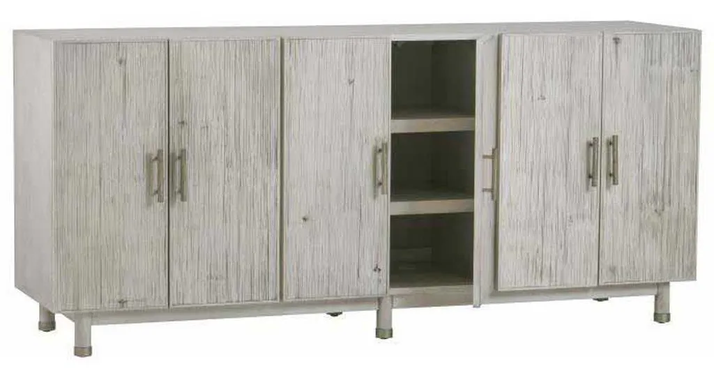 Century CT1011-PN Biscayne 6 Door Credenza Peninsula Century CT1011-PN Biscayne 6 Door Credenza Peninsula