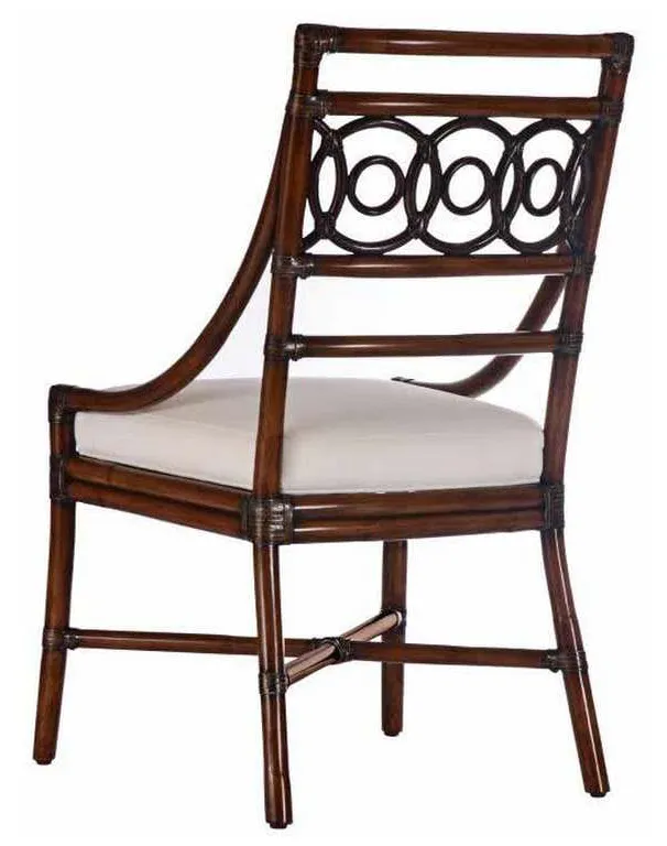 Century CT2007S-FL Circles Side Chair Flax Century CT2007S-FL Circles Side Chair Flax