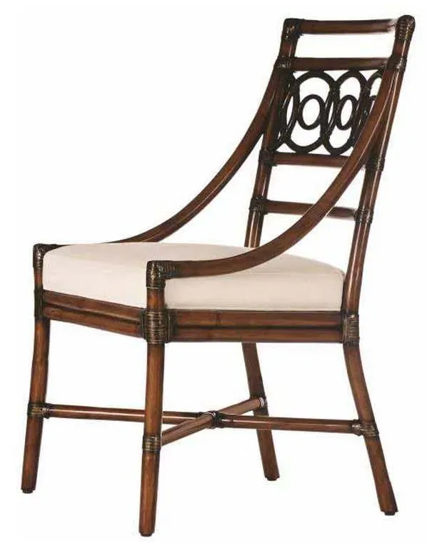 Century CT2007S-FL Circles Side Chair Flax Century CT2007S-FL Circles Side Chair Flax