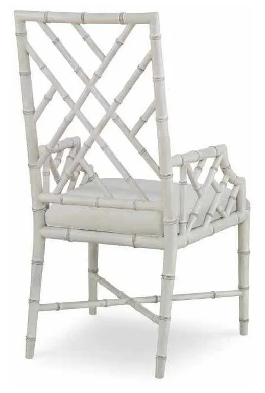 Century CT2008A-AW-FL Brighton Arm Chair Antique White Flax Century CT2008A-AW-FL Brighton Arm Chair Antique White Flax