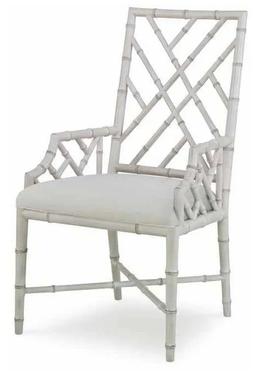Century CT2008A-AW-FL Brighton Arm Chair Antique White Flax Century CT2008A-AW-FL Brighton Arm Chair Antique White Flax