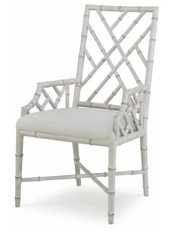 Century CT2008A-AW-FL Brighton Arm Chair Antique White Flax Century CT2008A-AW-FL Brighton Arm Chair Antique White Flax