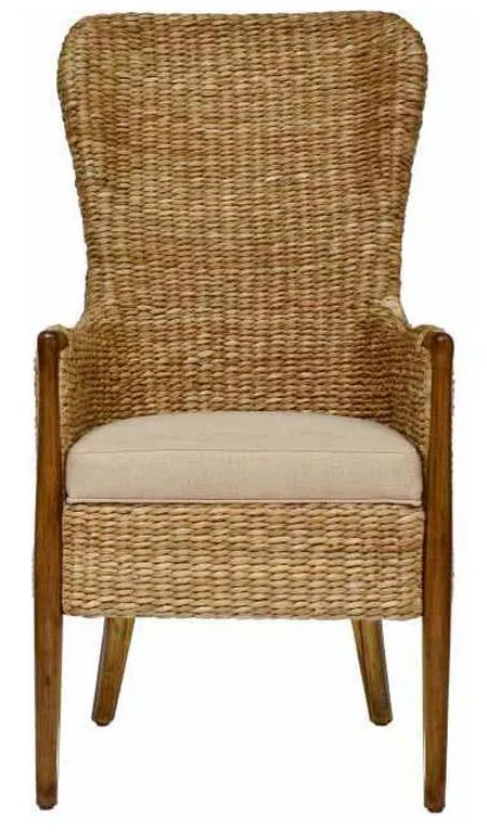 Century CT2017-FL Seagrass Dining Chair Flax Century CT2017-FL Seagrass Dining Chair Flax
