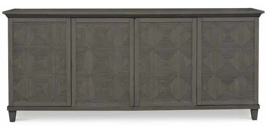 Century CT2039-MK Catalina 4 Door Credenza Mink Grey Century CT2039-MK Catalina 4 Door Credenza Mink Grey