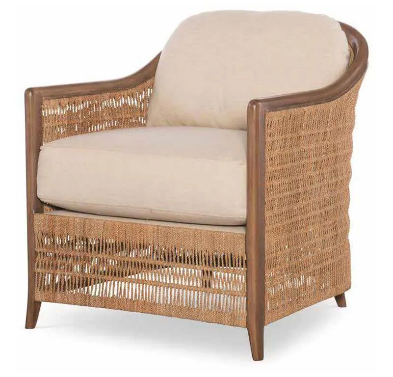 Century CT2101-NT-FL Avalon Lounge Chair Natural Flax Century CT2101-NT-FL Avalon Lounge Chair Natural Flax