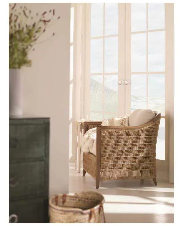 Century CT2101-NT-FL Avalon Lounge Chair Natural Flax Century CT2101-NT-FL Avalon Lounge Chair Natural Flax
