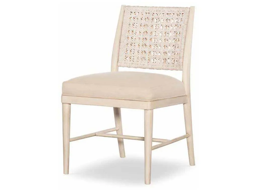 Century CT2110S-PN-FL Naples Side Chair Peninsula Flax