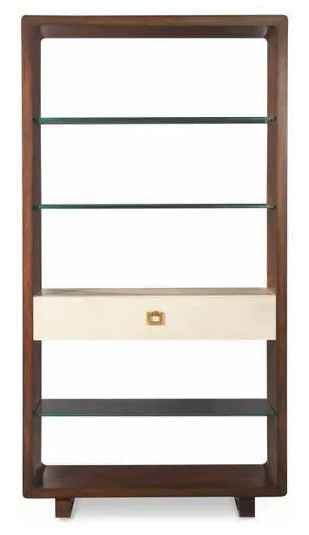 Century CT3013-IV Canvas Open Bookcase Ivory Century CT3013-IV Canvas Open Bookcase Ivory