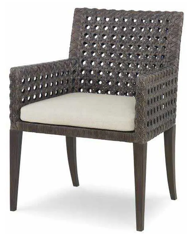 Century CT4001A-MK-FL Litchfield Arm Chair Mink Grey Flax Century CT4001A-MK-FL Litchfield Arm Chair Mink Grey Flax