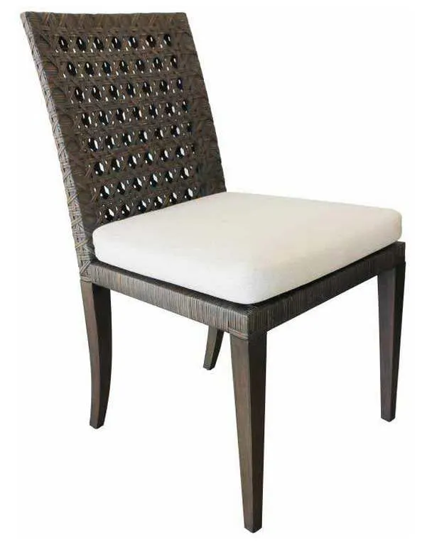 Century CT4001S-MK-FL Litchfield Side Chair Mink Grey Flax Century CT4001S-MK-FL Litchfield Side Chair Mink Grey Flax