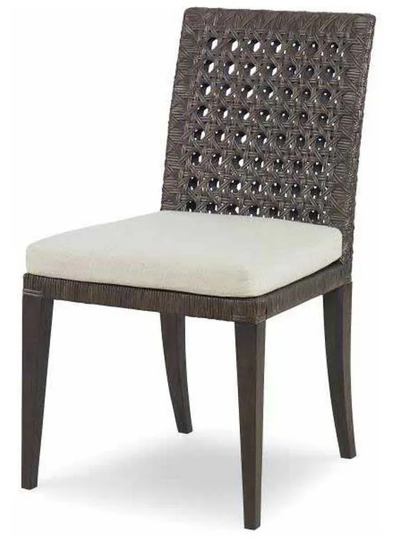 Century CT4001S-MK-FL Litchfield Side Chair Mink Grey Flax Century CT4001S-MK-FL Litchfield Side Chair Mink Grey Flax