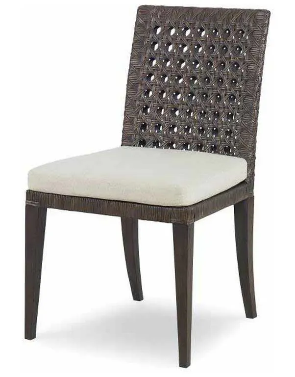 Century CT4001S-MK-FL Litchfield Side Chair Mink Grey Flax Century CT4001S-MK-FL Litchfield Side Chair Mink Grey Flax